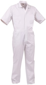 OVERALLS, FOOD GRADE - SHORT SLEEVE , POLYCOTTON