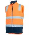 SOFTSHELL HI VIS VEST - 3 Layer, Mid Weight 245gsm,Stretch Fabric for comfort, Showerproof, 